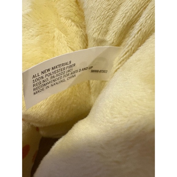 Goffa Super Soft Baby Girl Doll 23" Plush Huggable Sweet Yellow Black Pink Kids - Picture 6 of 7